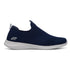 Sneakers slip-on blu navy in tessuto con colletto elasticizzato Skechers Elite, Brand, SKU m113000032, Immagine 0